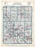 Linn County Outline Map, Linn County 1921